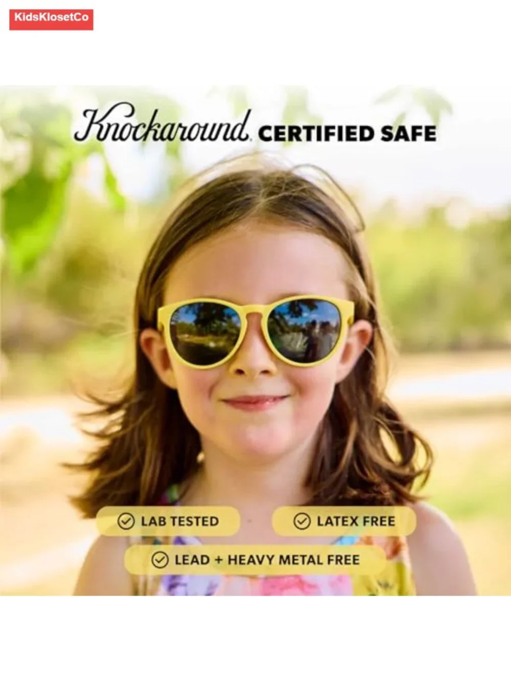 Kids Round Polarized Sunglasses with UV400 Protection Polycarbonate Frame